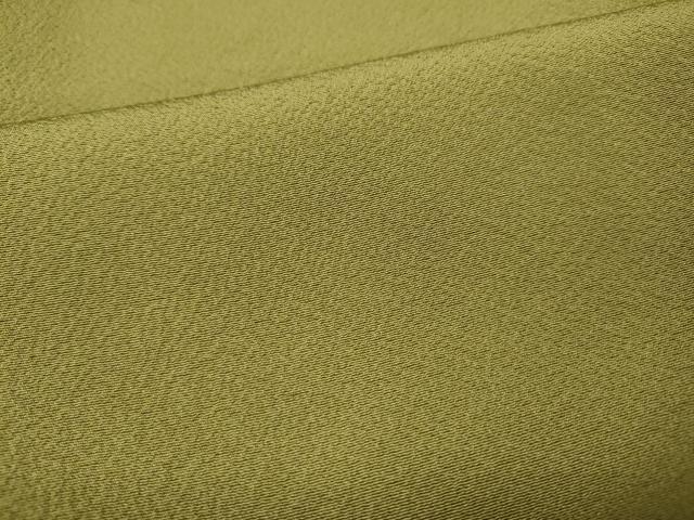 平和屋着物●上質な色無地　いろどり倶楽部　青朽葉色　反端付き　正絹　逸品　CABE7143ut
