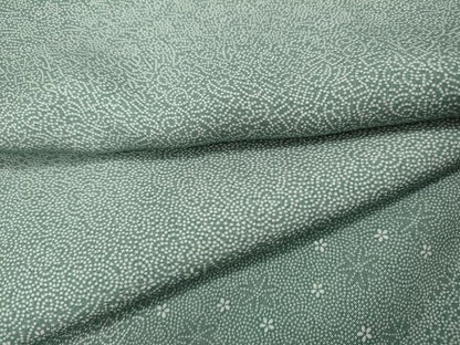 平和屋着物●江戸小紋　横段寄せ小紋柄　正絹　逸品　CABE7144ut