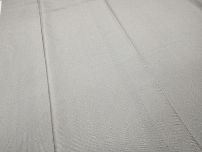 平和屋着物●江戸小紋　作家物　竹万筋　淡藤色×虹色　正絹　逸品　CABE7145ut
