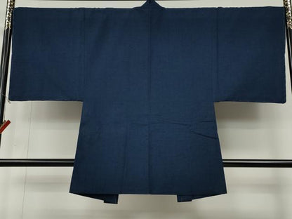 平和屋着物●男性　紬　アンサンブル　霞文　正絹　逸品　CABE7161ut