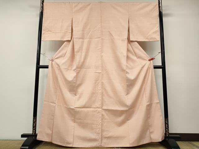 平和屋着物●結城紬　一斤染色　正絹　逸品　CABE7177ut
