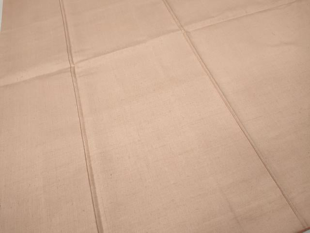 平和屋着物●結城紬　一斤染色　正絹　逸品　CABE7177ut