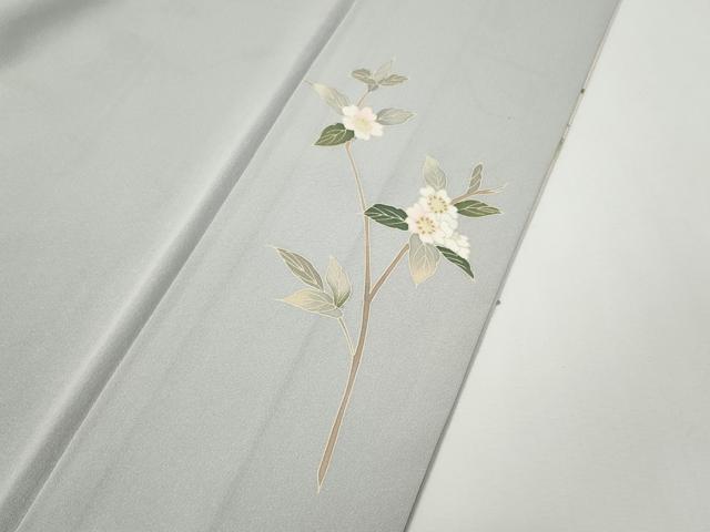 平和屋着物●訪問着　友禅　作家物　童子遊び　枝花文　暈し染め　正絹　逸品　CABE7178ut