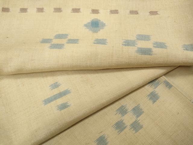 平和屋着物○上質な紬 吉祥文 正絹 逸品 CABE7181ut