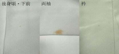 平和屋着物●訪問着　友禅　作家物　草花文　暈し染め　正絹　逸品　CABE7182ut