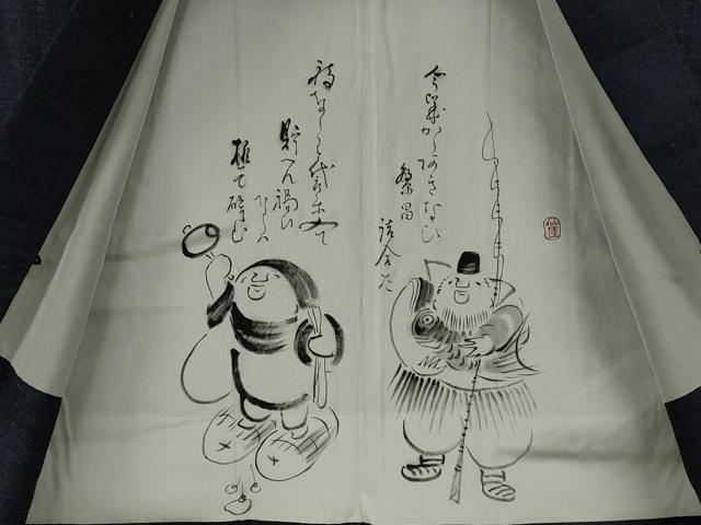 平和屋着物●男性　結城紬　アンサンブル　杢　正絹　逸品　CABE7189ut