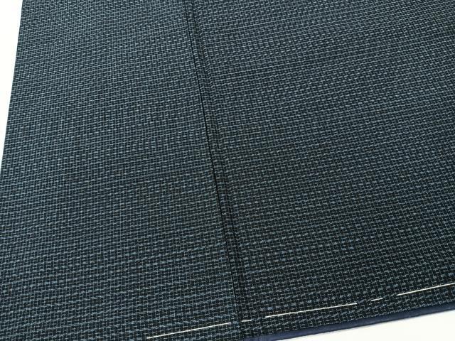 平和屋着物■男性 紬 アンサンブル 80亀甲 正絹 逸品 CABE7201xe