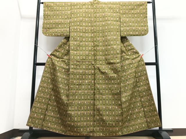 平和屋着物■上質な紬 花間道 正絹 逸品 CABE7262xe