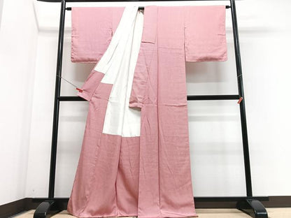 平和屋着物■江戸小紋 花菱文 正絹 逸品 CABE7574xe