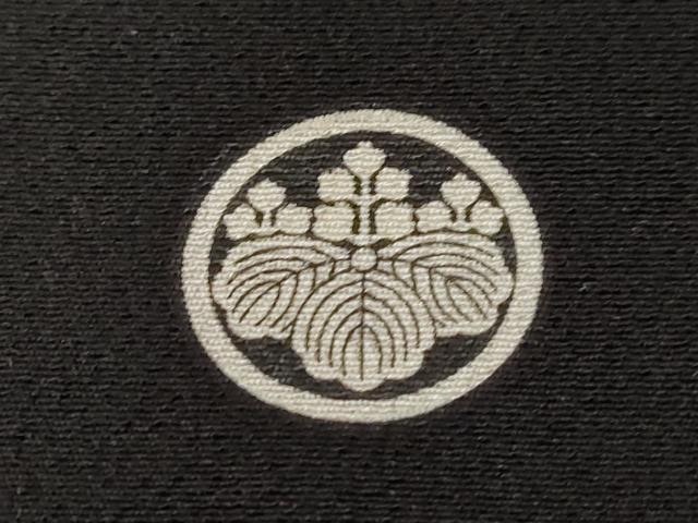 平和屋着物■豪華黒留袖　刺繍　檜扇松葉文　暈し染め　金彩　銀糸　正絹　逸品　CABE7625ev