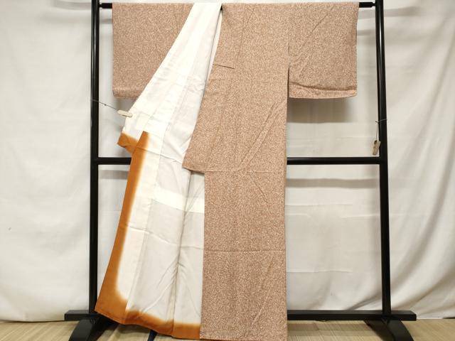平和屋着物■上質な小紋 霰文 正絹 逸品 CABE7682ev