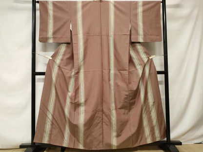 平和屋着物■上質な紬 間道 正絹 逸品 CABE7683ev
