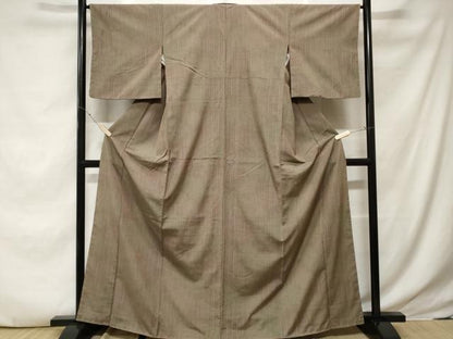 平和屋着物■上質な紬 霞文 正絹 逸品 CABE7696ev