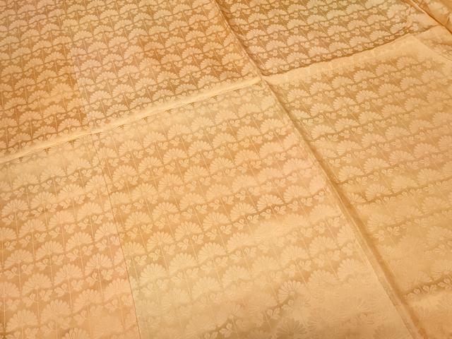 平和屋着物■上質な小紋 霞文 枝花地紋 暈し染め 正絹 逸品 CABE7704ev