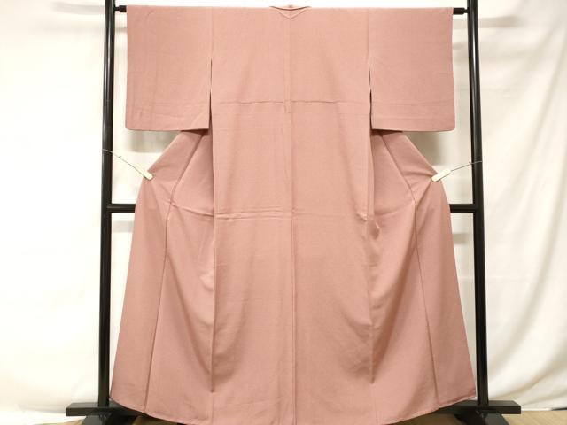 平和屋着物■上質な小紋　鹿の子文　正絹　逸品　CABE7773ev