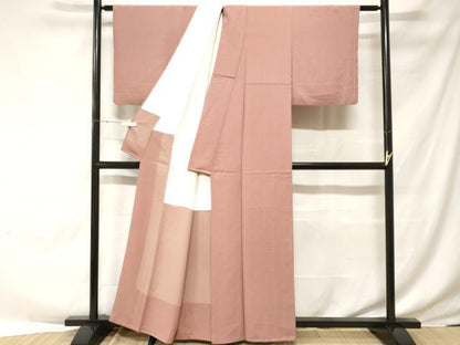 平和屋着物■上質な小紋　鹿の子文　正絹　逸品　CABE7773ev