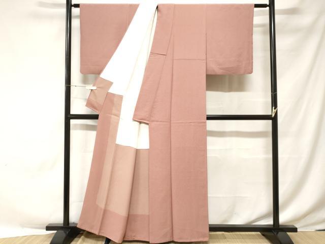 平和屋着物■上質な小紋　鹿の子文　正絹　逸品　CABE7773ev