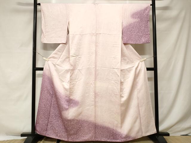 平和屋着物■訪問着 霞文 暈し染め 正絹 逸品 CABE7778ev