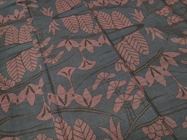 平和屋着物□本場大島紬 7マルキ 風景文 正絹 逸品 CABE7804ev
