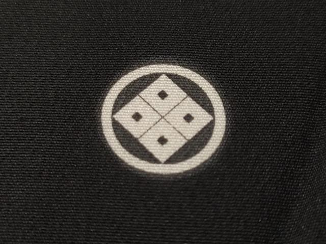 平和屋着物■豪華黒留袖　駒刺繍　鳳凰宝尽くし扇面花文　暈し染め　金彩　正絹　逸品　CABE7823ev