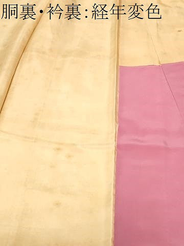 平和屋着物■上質な小紋　風景文　正絹　逸品　CABE7842ev
