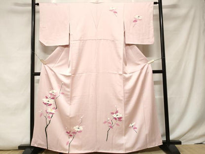 平和屋着物■訪問着 枝花文 金彩 正絹 逸品 CABE7899ev