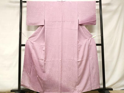 平和屋着物■訪問着 刺繍 松皮菱文 暈し染め 正絹 逸品 CABE7923ev