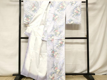 平和屋着物■小紋　花籠文　暈し染め　洗える着物　CABE7973ev