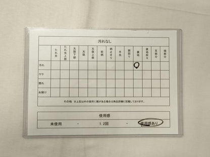 平和屋着物◎両面　六通柄袋帯　唐織　束ね熨斗文　金銀糸　正絹　逸品　CABE8017oy