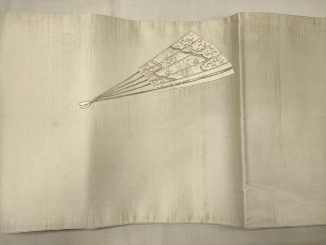 平和屋着物◎中国三大刺繍　相良刺繍　駒刺繍　総刺繍　太鼓柄袋帯　束ね熨斗文　正絹　逸品　CABE8032oy