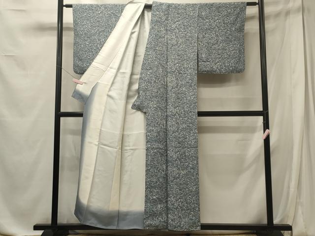 平和屋着物■上質な小紋　風景花文　正絹　逸品　未使用　CABE8091oy