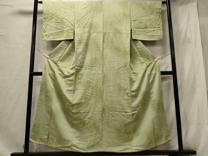 平和屋着物■上質な小紋 樹林文 暈し染め 正絹 逸品 未使用 CABE8364oy