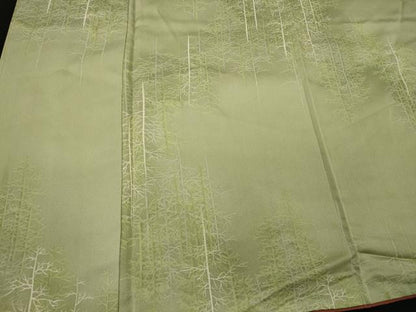 平和屋着物■上質な小紋 樹林文 暈し染め 正絹 逸品 未使用 CABE8364oy