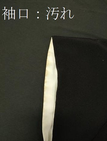 平和屋着物■豪華黒留袖　作家物　渡橋風景花松文　暈し染め　金彩　正絹　逸品　CABE8365oy