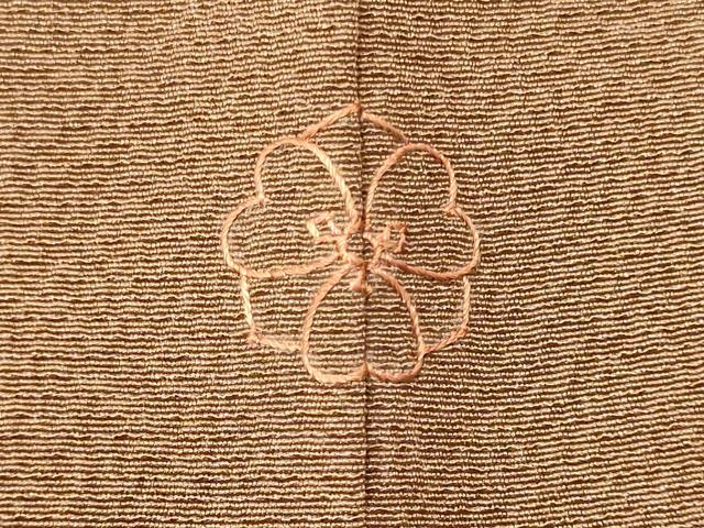 平和屋着物■訪問着 駒刺繍 流水草花文 金彩 正絹 逸品 CABE8374oy