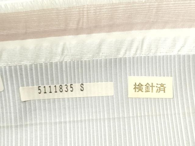 平和屋着物●西陣　とみや織物謹製　とみや帯　両面　六通柄袋帯　遊兎　銀通し地　証紙付き　正絹　逸品　CABE8448hy