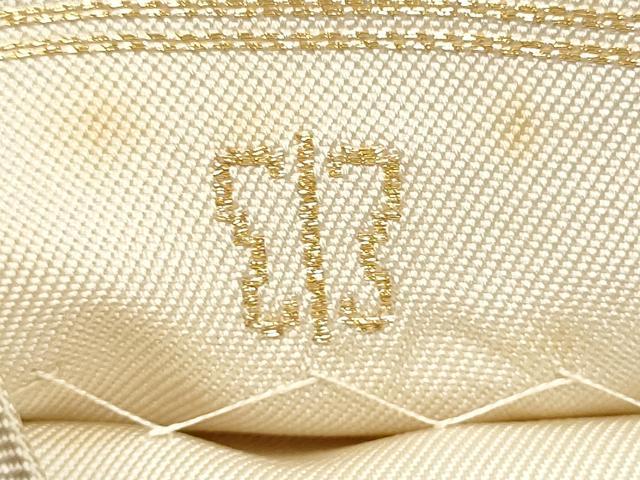 平和屋着物●西陣　川島織物　六通柄　本袋帯　唐織　舞花文　金糸　正絹　逸品　CABE8537hy