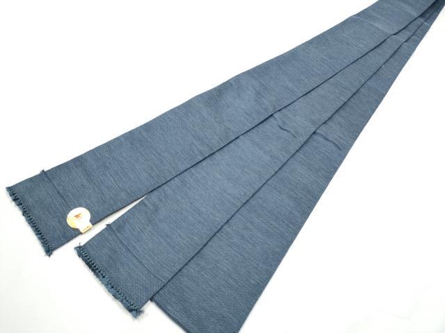 平和屋着物●男性　西陣　鳥居良謹製　角帯　霞文　証紙付き　正絹　逸品　CABE8574hy