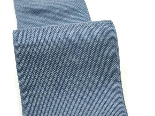 平和屋着物●男性　西陣　鳥居良謹製　角帯　霞文　証紙付き　正絹　逸品　CABE8574hy