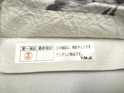 平和屋着物●ワンタッチつけ帯　更紗花唐草文　やまと誂製　箱付き　正絹　逸品　CABE8600hy