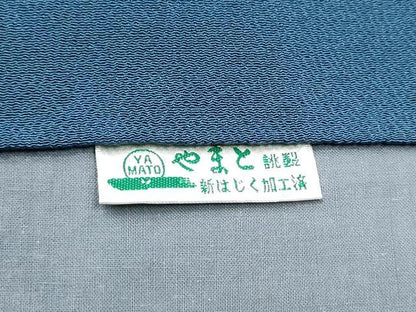平和屋着物●九寸名古屋帯　作家物　雪輪兎文　金彩　鬼しぼ縮緬　やまと誂製　正絹　逸品　CABE8621hy