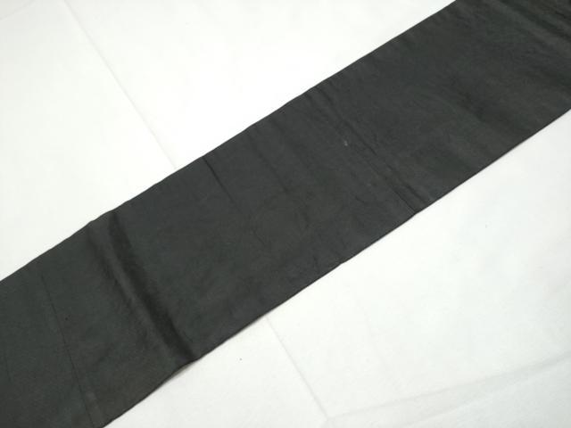 平和屋着物▼九寸名古屋帯 唐織 菊 金糸 正絹 逸品 CABE8654hy