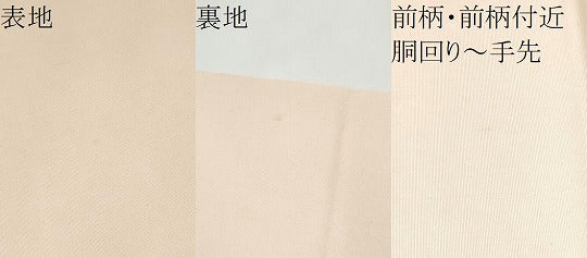 平和屋着物●塩瀬　九寸名古屋帯　舞梅文　金彩　正絹　逸品　CABE8660hy