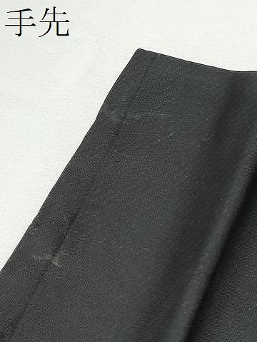 平和屋着物●アンティーク　大正ロマン　九寸名古屋帯　折鶴　宝尽く梅文　黒地　金糸　正絹　逸品　CABE8665hy