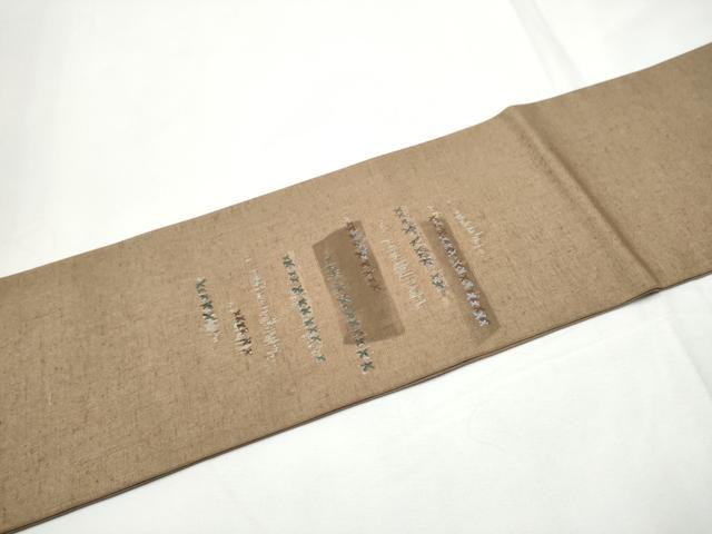 平和屋着物●九寸名古屋帯　霞文　金彩　正絹　逸品　CABE8666hy 平和屋着物○九寸名古屋帯 霞文 金彩 正絹 逸品 CABE8666hy