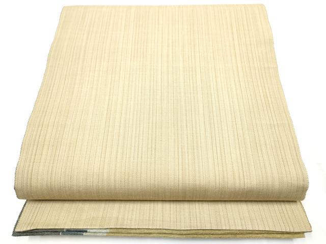 平和屋着物▽両面 全通柄袋帯 スリーシーズン 春夏秋 間道 正絹 逸品 CABE8670hy