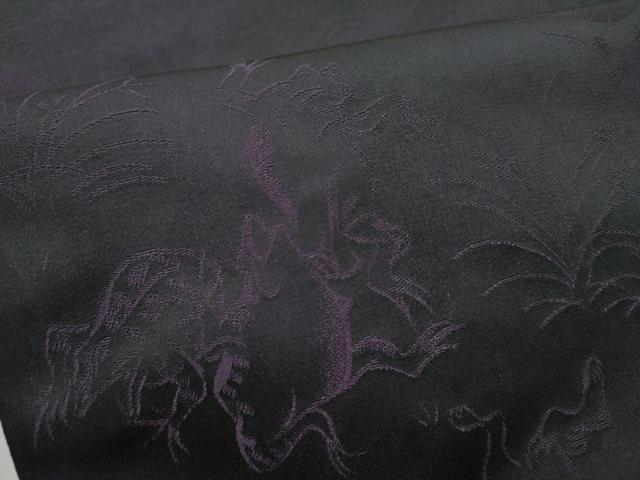 平和屋着物●全通柄袋帯　高山寺道長取え図　鳥獣戯画　正絹　逸品　CABE8771hy