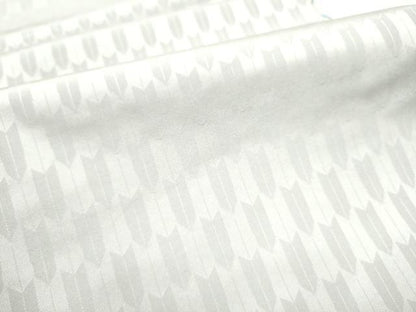 平和屋着物●両面　全通柄袋帯　麻の葉文様　正絹　逸品　CABE8796hy