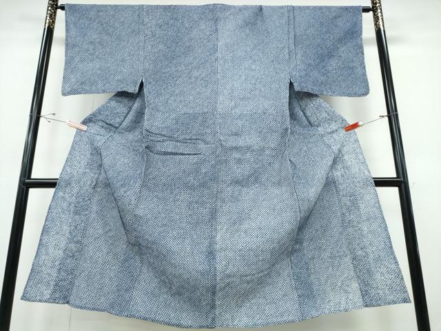 平和屋着物∴夏物 男性 浴衣 有松鳴海絞り 三浦絞り 綿 逸品 CABE8807ng