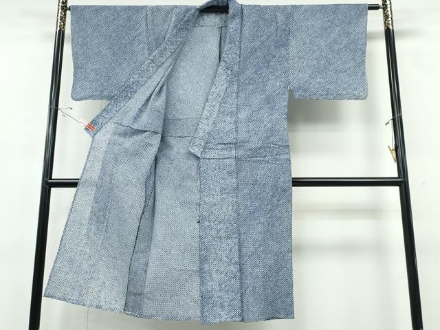 平和屋着物∴夏物 男性 浴衣 有松鳴海絞り 三浦絞り 綿 逸品 CABE8807ng